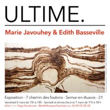 Exposition « Ultime » – Atelier de Marie Javouhey – Semur-en-Auxois – 21 – FR